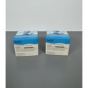 BELIF The True Cream Aqua Bomb .84 fl oz Each NEW IN‎ BOX (lot Of 2)